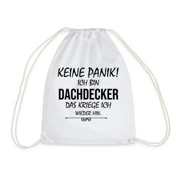 Handwerker Handyman Handwerk Werkzeug Baustelle - Turnbeutel - Weiß - Vorne