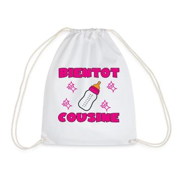 BIENTOT COUSINE - Sac de sport léger - blanc - Devant