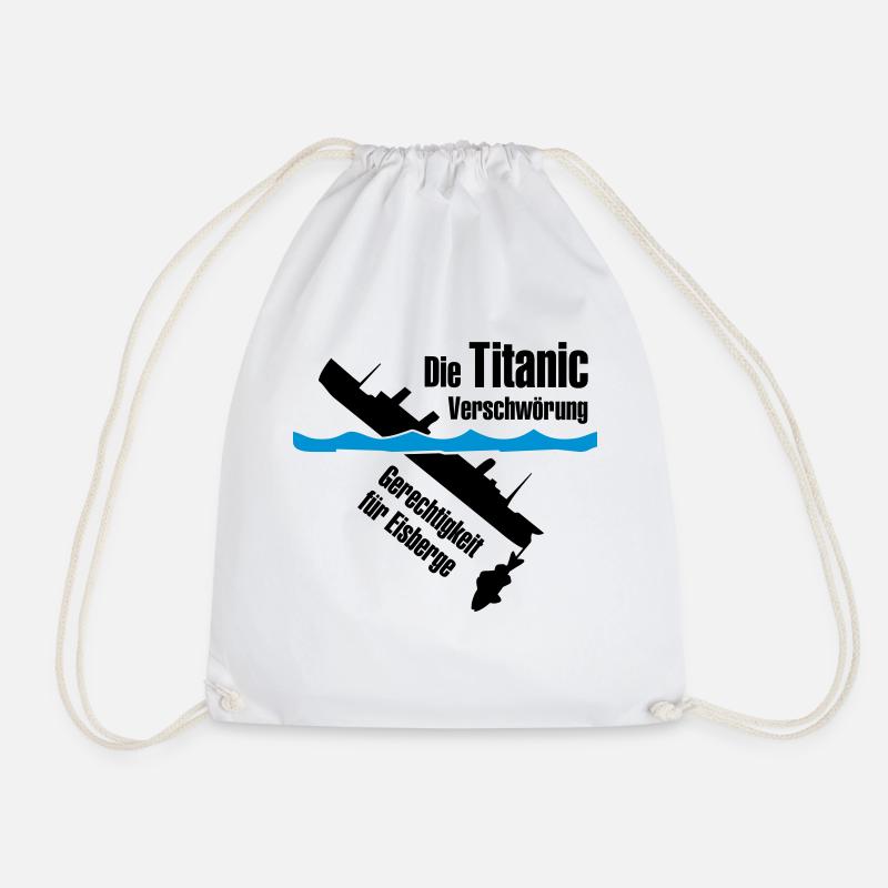 Titanic - Turnbeutel - Weiß