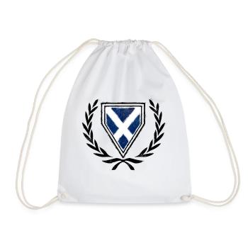 Manteau de l'Ecosse des bras (Ecosse) - Sac de sport léger - blanc - Devant