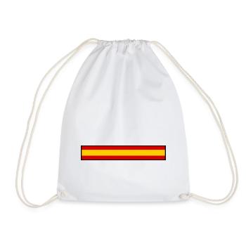 Drapeau Espagne - Sac de sport léger - blanc - Devant