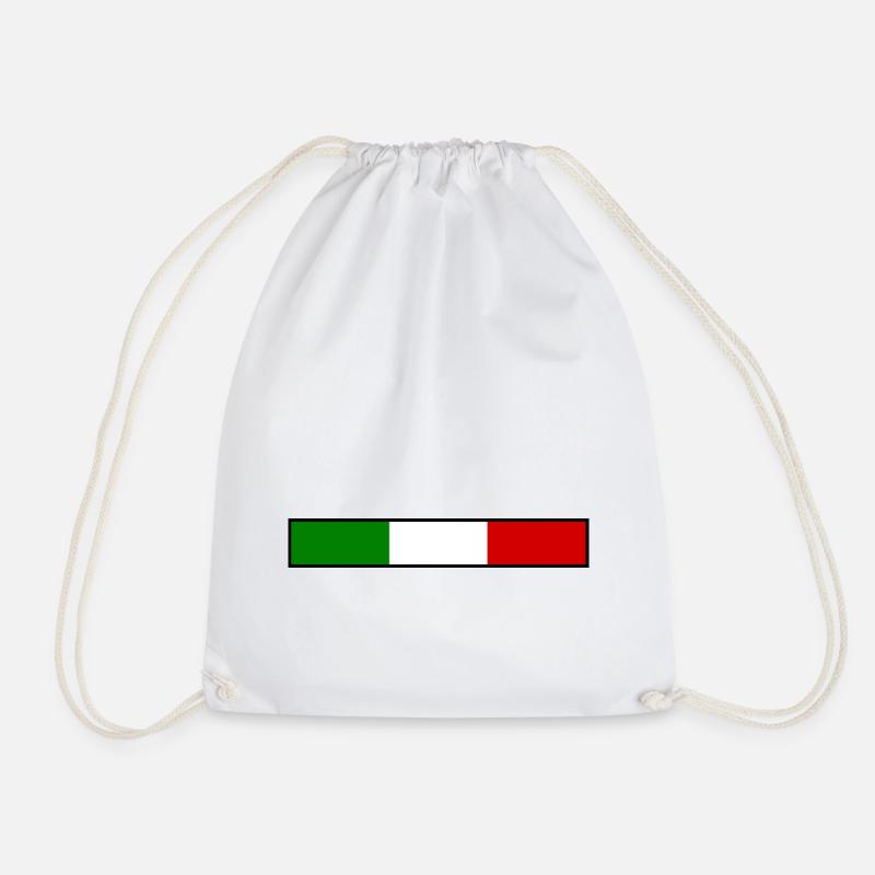 Italie drapeau - Sac de sport léger - blanc