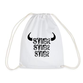 Taureau, taureau! - Sac de sport léger - blanc - Devant