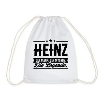 Man Myth Legend Heinz - Sac de sport léger - blanc - Devant