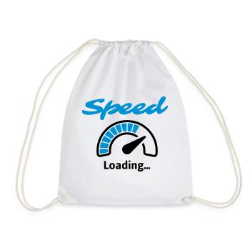Speed Loading... - Turnbeutel - Weiß - Vorne