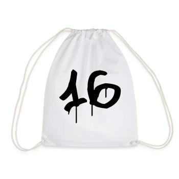 Tag : 16 - Sac de sport léger - blanc - Devant