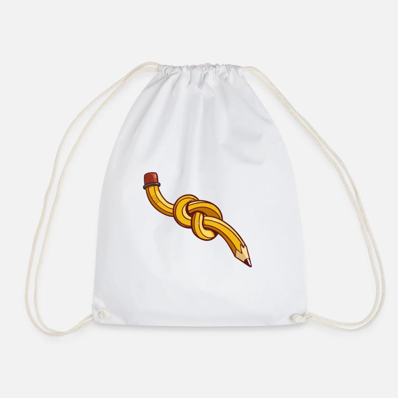 crayon - Sac de sport léger - blanc