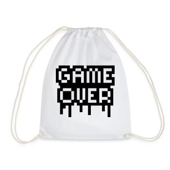 Game Over Stamp - Sac de sport léger - blanc - Devant