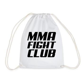 mma - Turnbeutel - Weiß - Vorne