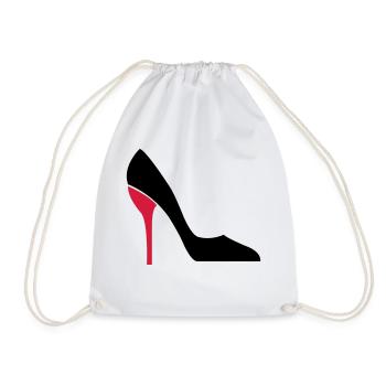 high_heels_2 - Turnbeutel - Weiß - Vorne