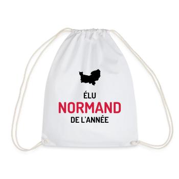 Normandie / Normand / Normande / France/ Normandy - Drawstring Bag - white - Front