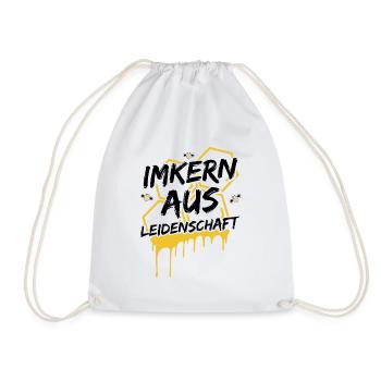Imkern Imker Imkerei | Bienenzucht Bienen Geschenk - Turnbeutel - Weiß - Vorne