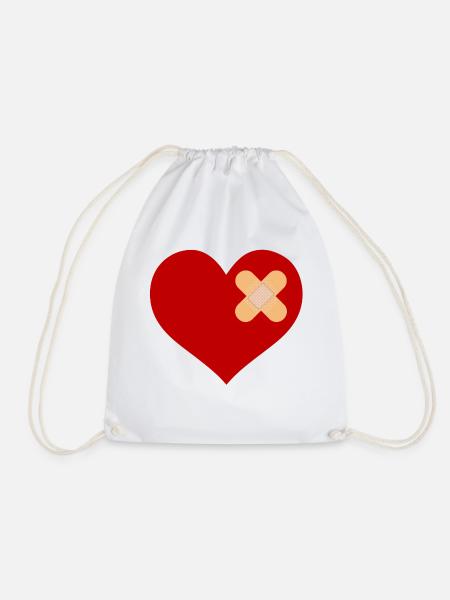 heartpatch - Sac de sport léger - blanc