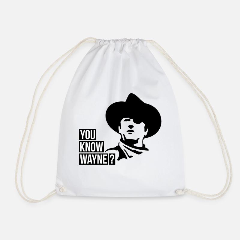 You Know Wayne? - Turnbeutel - Weiß