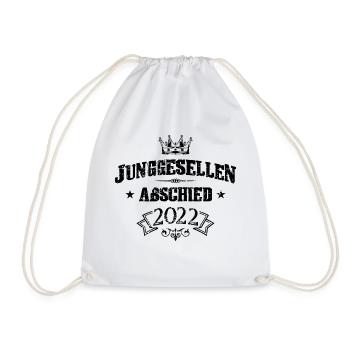 Junggesellenabschied 2022 - Turnbeutel - Weiß - Vorne