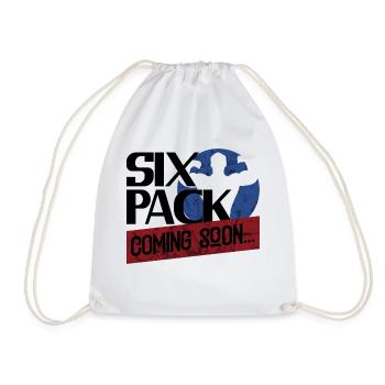 Six Pack Coming Soon 32 - Turnbeutel - Weiß - Vorne