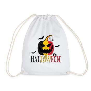 Halloween Belgien - Turnbeutel - Weiß - Vorne