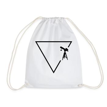 Triangle 1 and Astronomy - - Drawstring Bag - white - Front