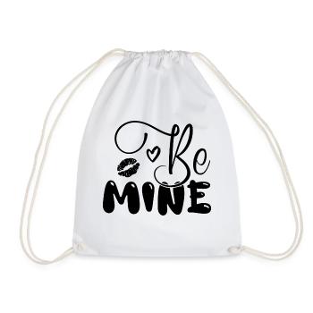 Be mine - Turnbeutel - Weiß - Vorne