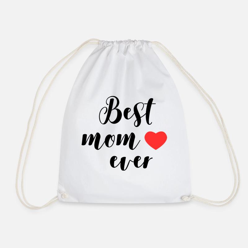 Best Mom - Turnbeutel - Weiß