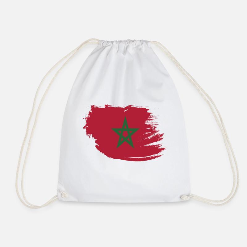 maroc - Morocco - Al maghreb - Sac de sport léger - blanc