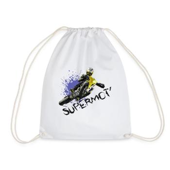 t-shirt supermotard - Sac de sport léger - blanc - Devant
