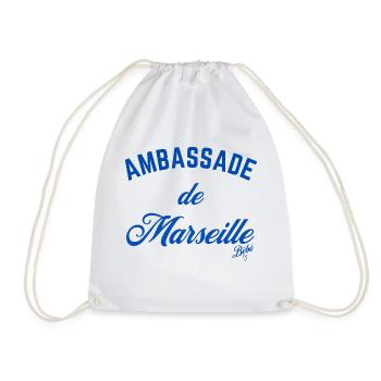 Ambassade de Marseille - Sac de sport léger - blanc - Devant