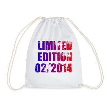 10th Anniversary Limited Edition 02/2014 - Drawstring Bag - white - Front