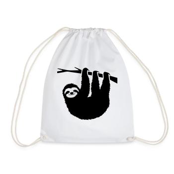 Paresse - Sac de sport léger - blanc - Devant