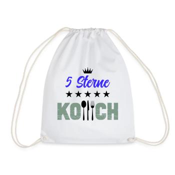 Chef 5 étoiles - Sac de sport léger - blanc - Devant