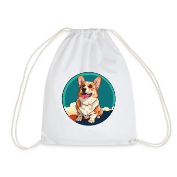 Chien Rottweiler Amoureux des chiens - Sac de sport léger - blanc - Devant