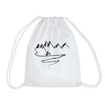 VTT Sports Vélo - Sac de sport léger - blanc - Devant