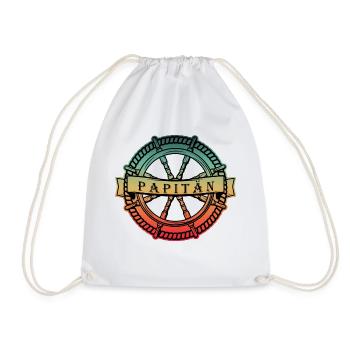 Nordstyle Papitän Ankerdesign N° 1 Ville - Sac de sport léger - blanc - Devant