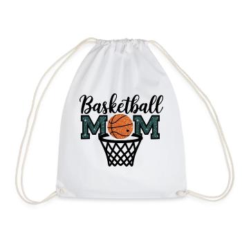 Basketball Mom Cool Design pour les mamans - Sac de sport léger - blanc - Devant