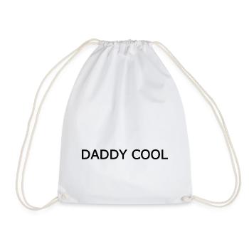 Daddy cool - Drawstring Bag - white - Front