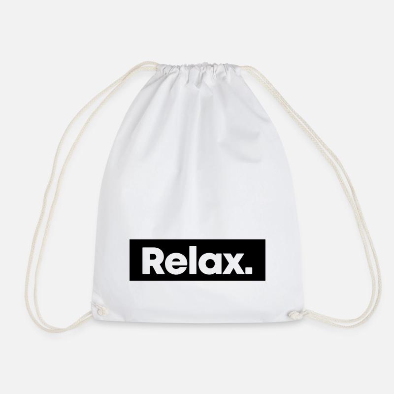 Relax - Turnbeutel - Weiß