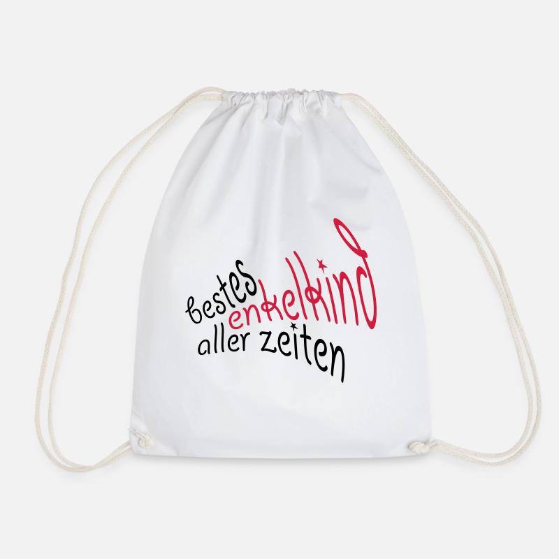 Grandson, grandchild - Drawstring Bag - white