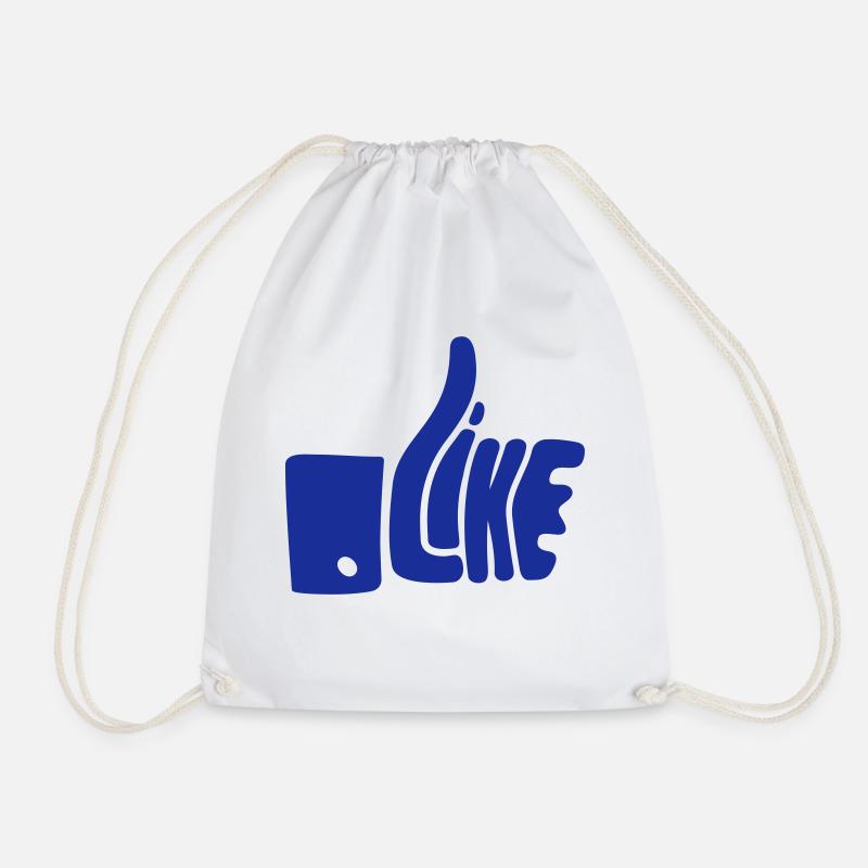 Like - Turnbeutel - Weiß