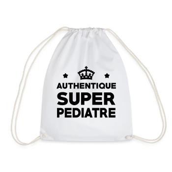 Pédiatre / Pédiatrie / Médecine / Docteur Médecin - Sac de sport léger - blanc - Devant