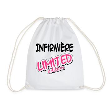 Docteur / Infirmier / Kiné / Médecin / Infirmière - Drawstring Bag - white - Front