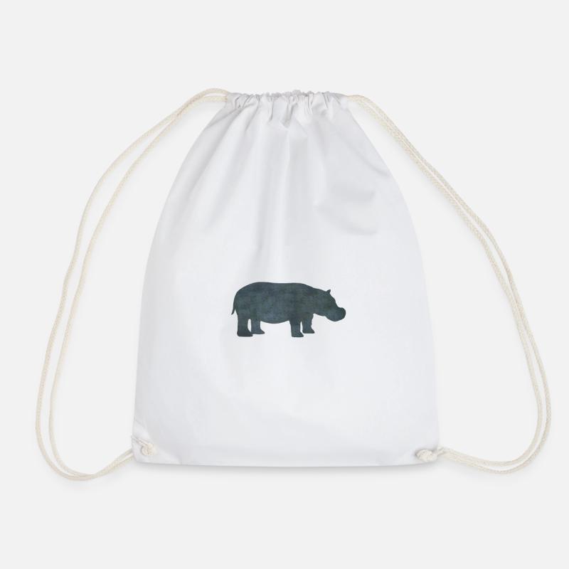 HIPPO - Turnbeutel - Weiß
