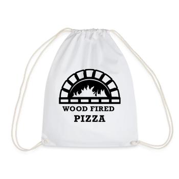 Pizza au feu de bois - Sac de sport léger - blanc - Devant