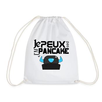 Je ne peux pas j'ai pancake pekka jeux geek cadeau - Sac de sport léger - blanc - Devant