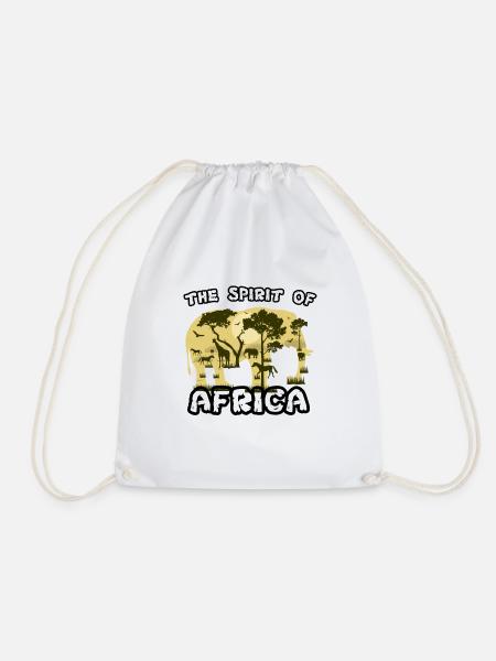 Africa - Turnbeutel - Weiß