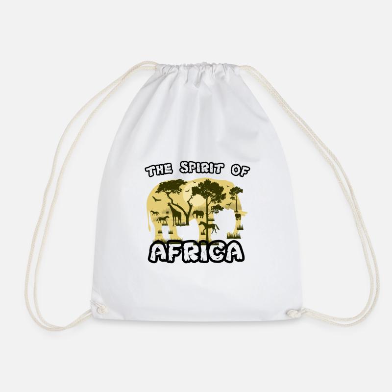 Africa - Turnbeutel - Weiß