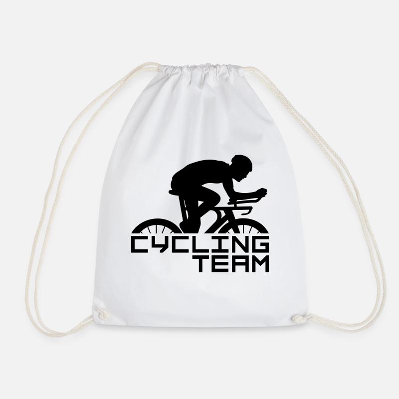 Rennrad Cycling Team - Turnbeutel - Weiß
