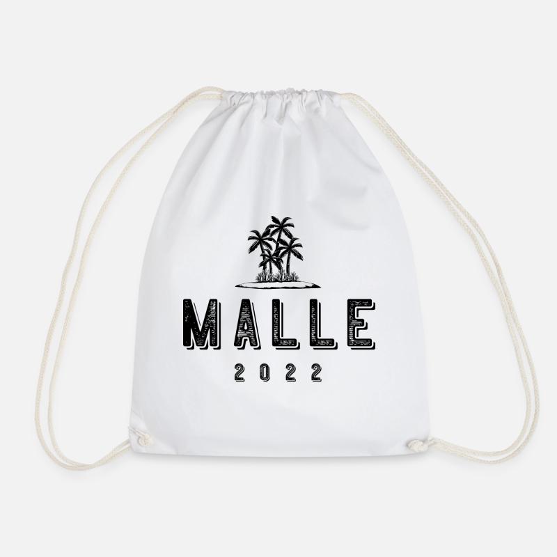 Malle 2022 - Turnbeutel - Weiß