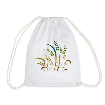 List - Drawstring Bag - white - Front