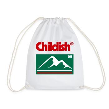 TGFBRO CHILDISH ADVENTURE - Drawstring Bag - white - Front