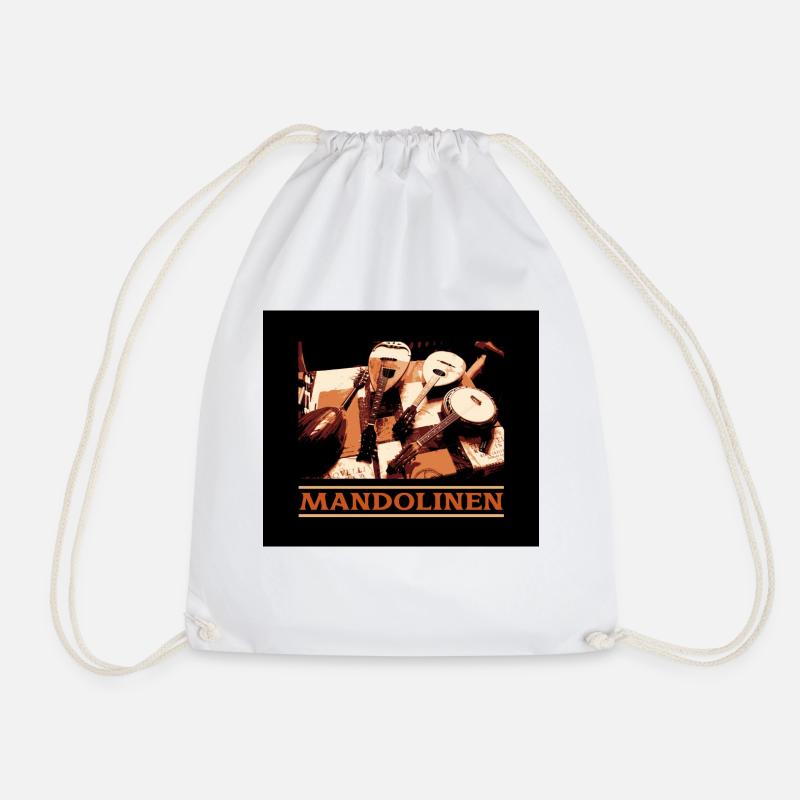 Mandolinen (Stillleben) - Turnbeutel - Weiß